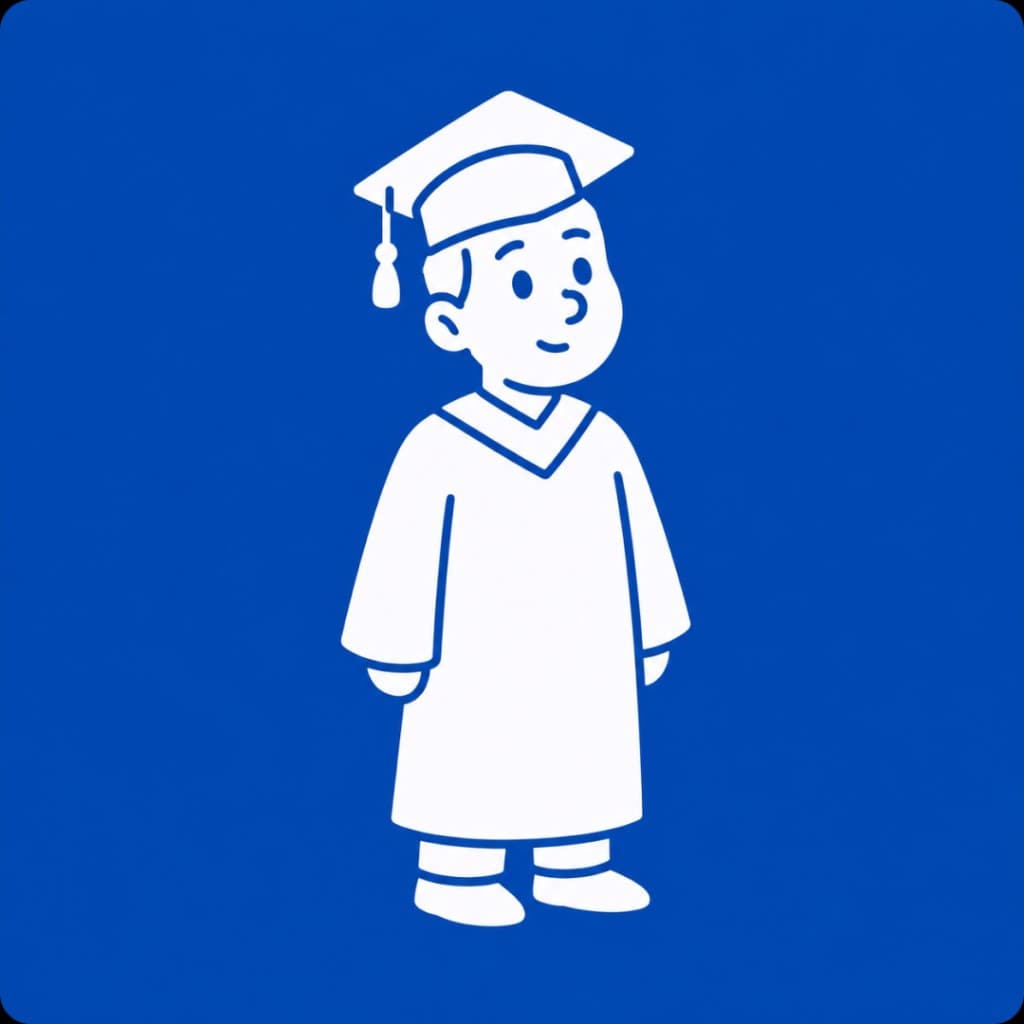 Illustration representing structured research and learning
